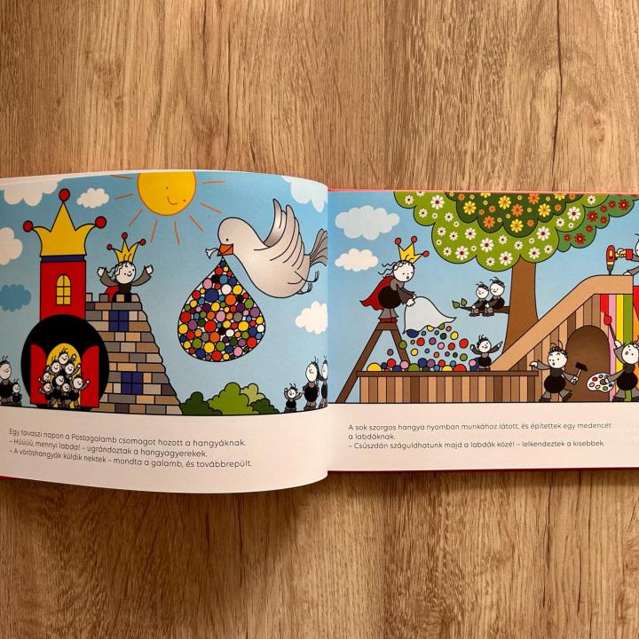 Bogyó és Babóca labdázik - Labdatenger, Óriástársas