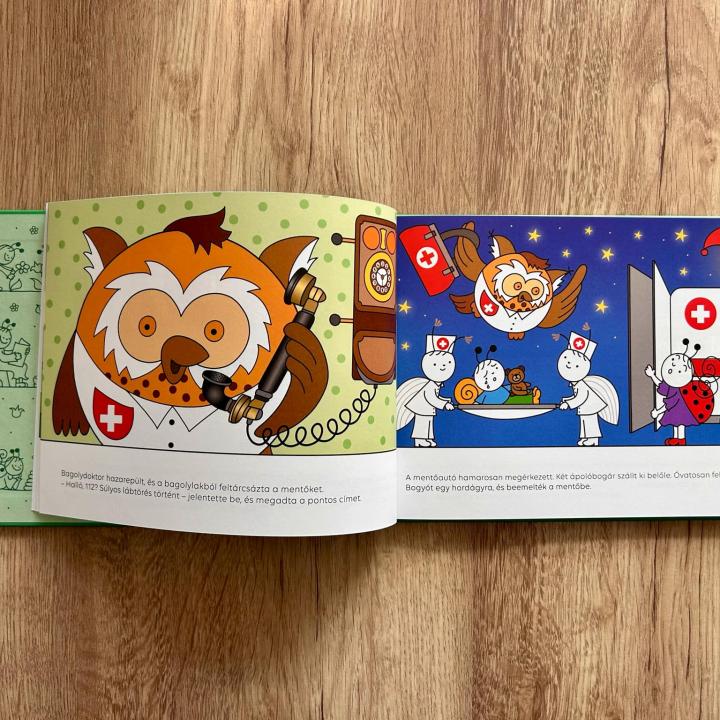 Bogyó és Babóca a mentőben