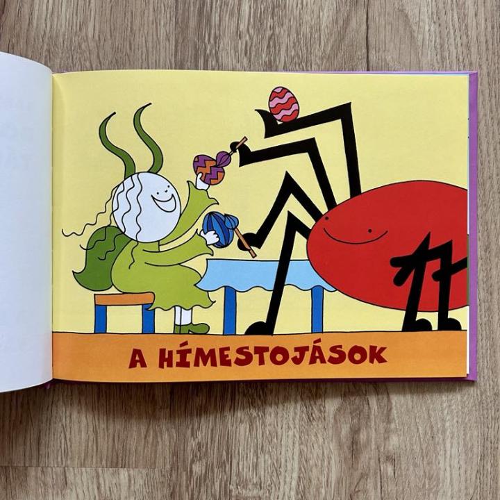 Bogyó és Babóca társasjátéka A Hímestojások, Társasjáték