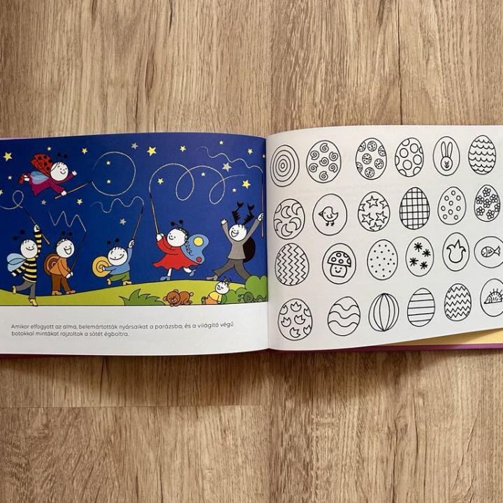 Bogyó és Babóca társasjátéka A Hímestojások, Társasjáték