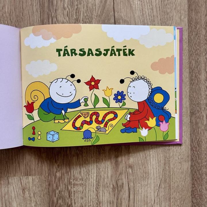 Bogyó és Babóca társasjátéka A Hímestojások, Társasjáték