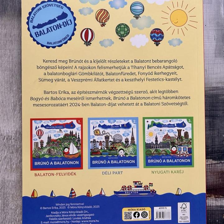 Balatoni böngésző Brúnóval