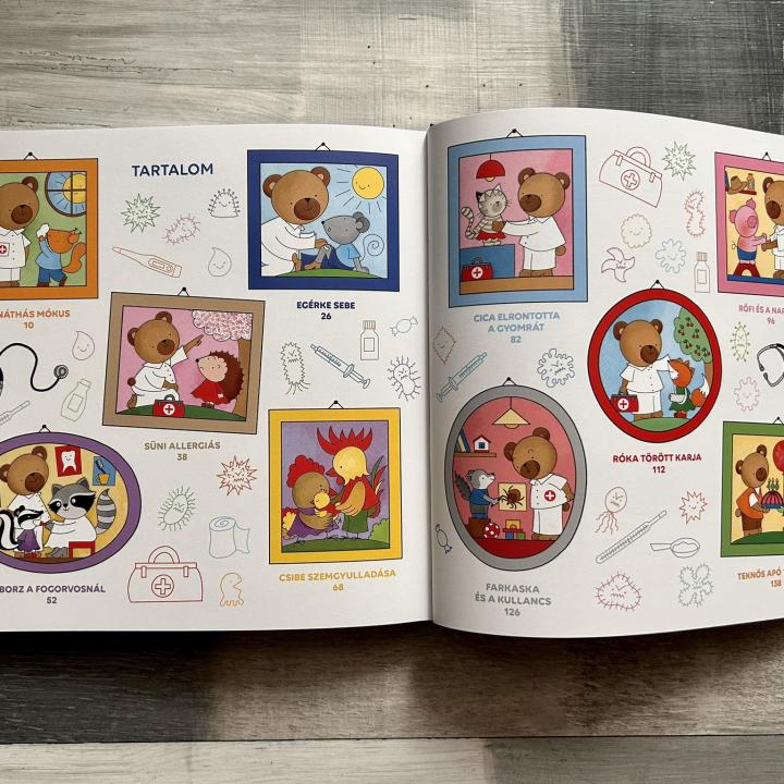 Gyógypuszi - Kék könyv - tavaszi és nyári mesék