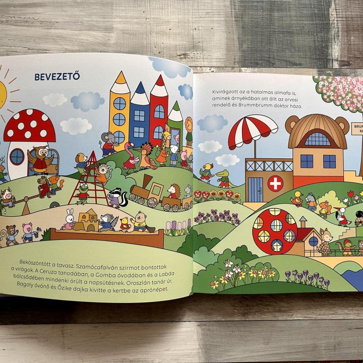 Gyógypuszi - Kék könyv - tavaszi és nyári mesék