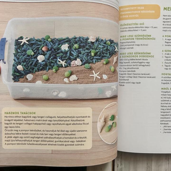 Kreatív szenzoros dobozok kíváncsi gyerekeknek