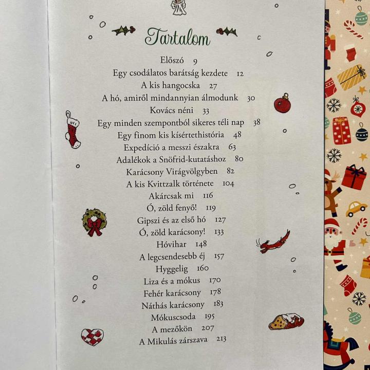 Karácsony Alma Magdival, Snöfriddel és barátaikkal - 24 csodás mese