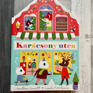 Karácsony utca - Óriás leporelló kihajtható oldalakkal!