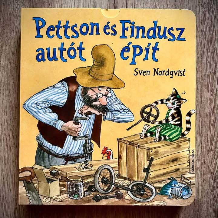 Pettson és Findusz autót épít