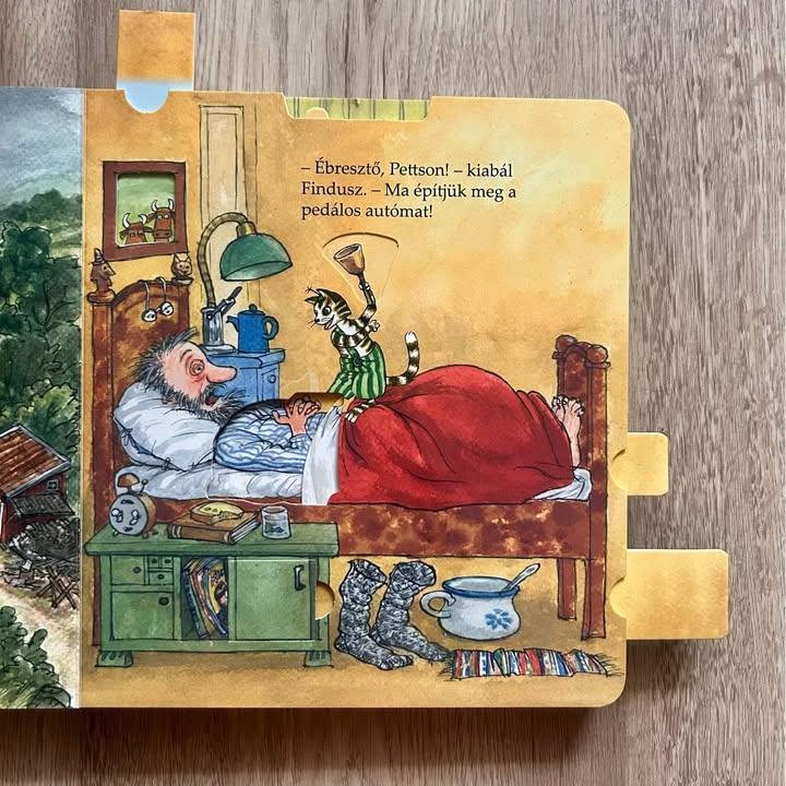 Pettson és Findusz autót épít