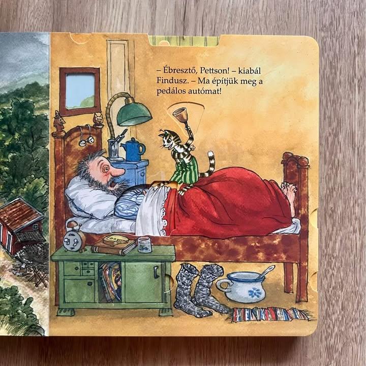 Pettson és Findusz autót épít