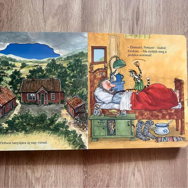 Pettson és Findusz autót épít