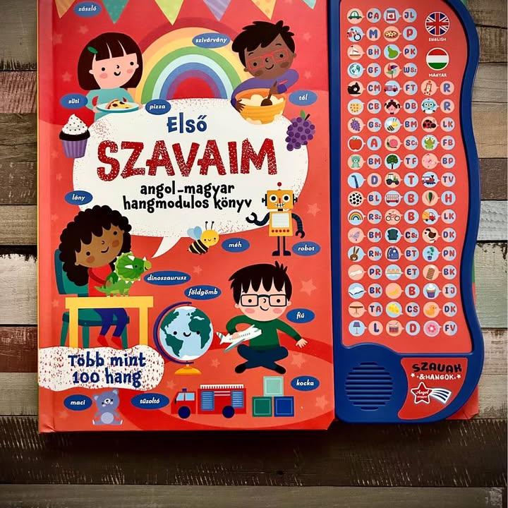 Első szavaim - Angol-magyar hangmodulos könyv