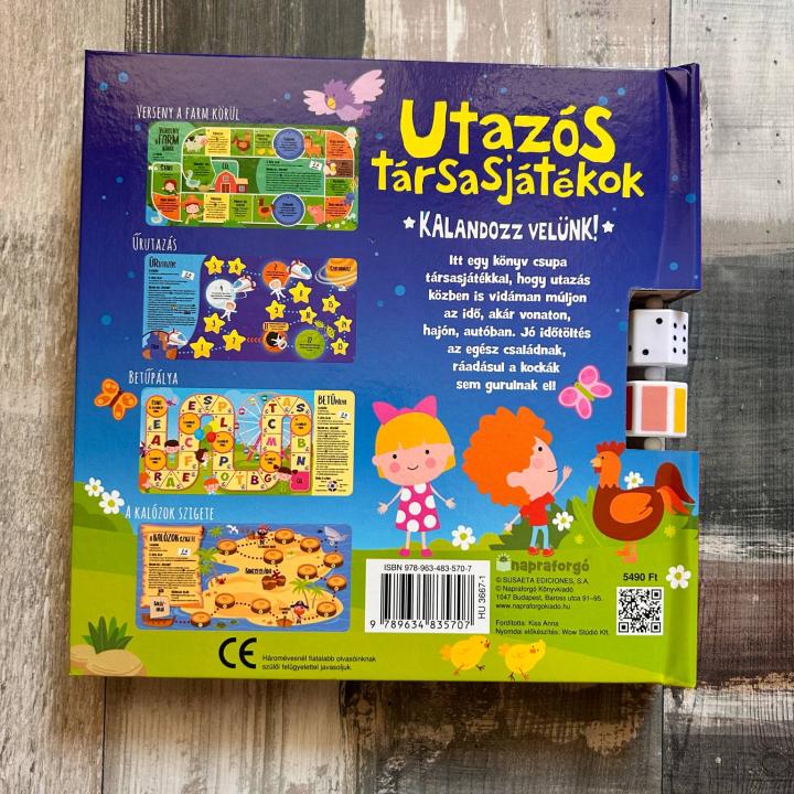 Utazós társasjátékok - Kalandozz velünk!