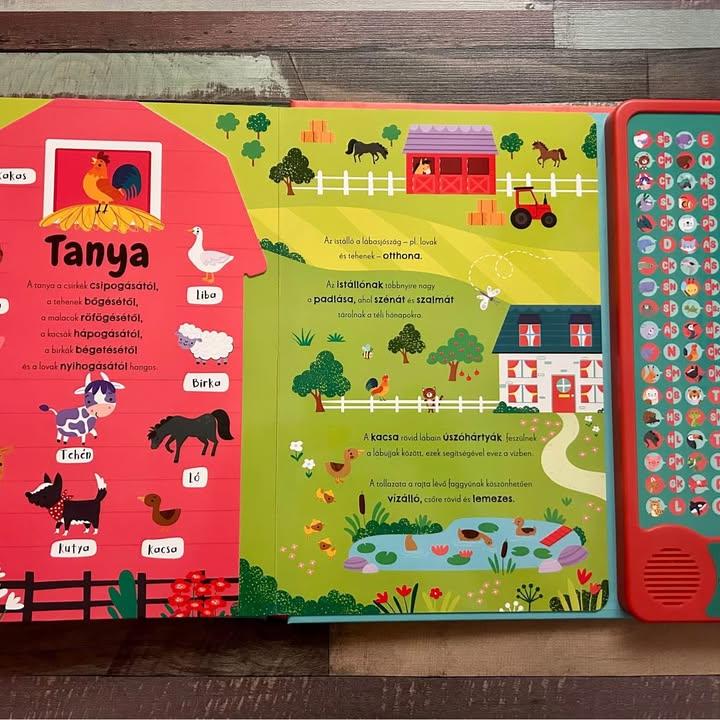 Első állathangjaim - Angol-magyar hangmodulos könyv