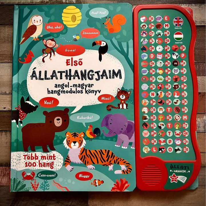 Első állathangjaim - Angol-magyar hangmodulos könyv