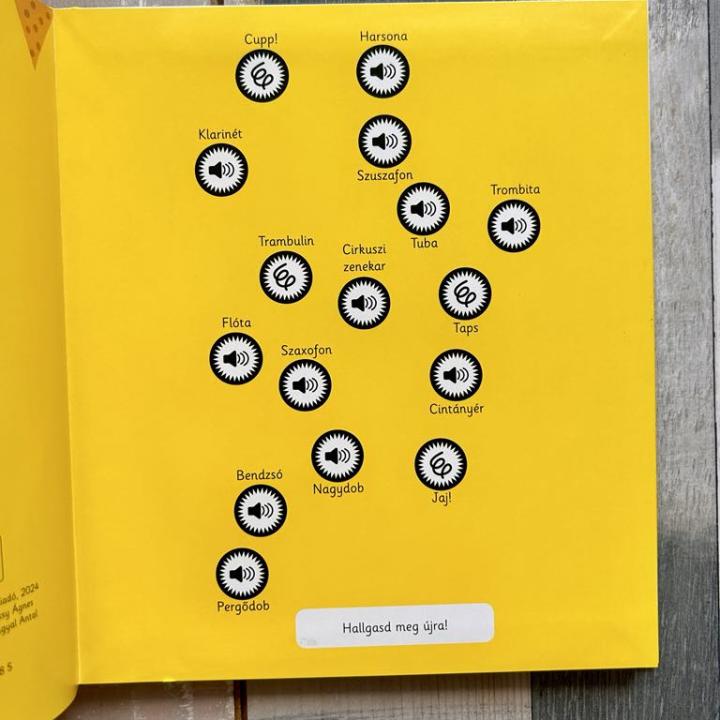 Pepe a cirkuszban - Zenélő könyv