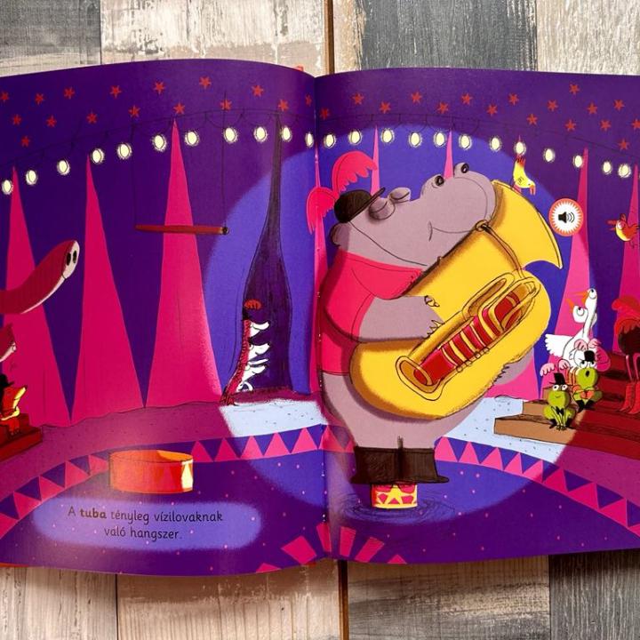 Pepe a cirkuszban - Zenélő könyv