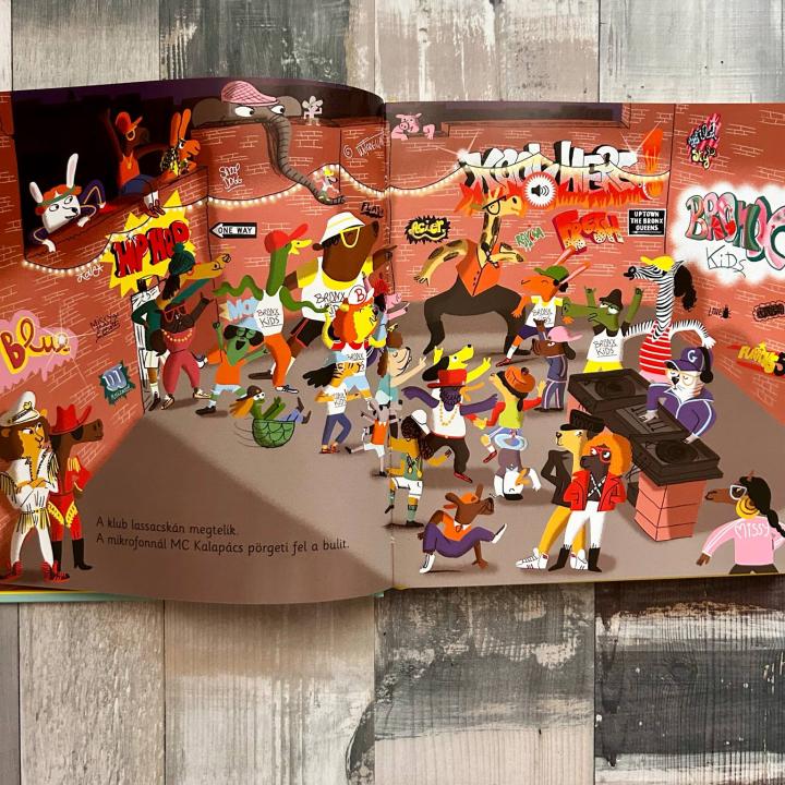 Pepe és a hiphop - Zenélő könyv