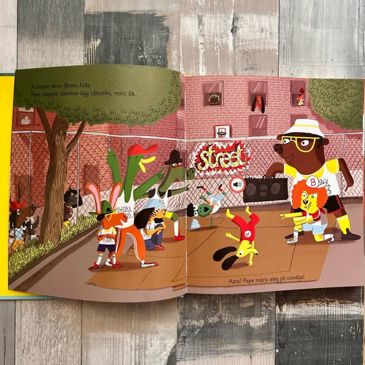 Pepe és a hiphop - Zenélő könyv