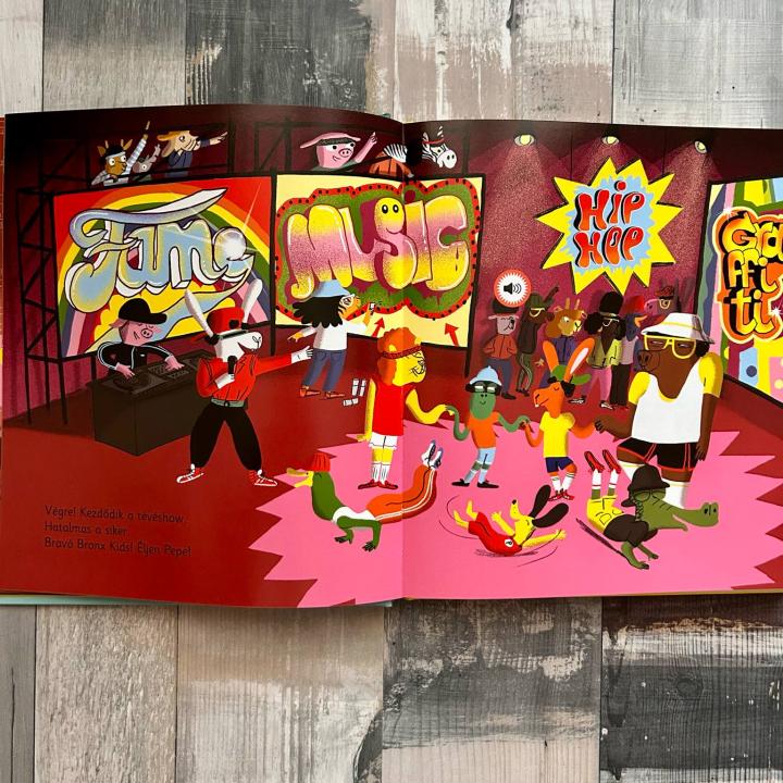 Pepe és a hiphop - Zenélő könyv