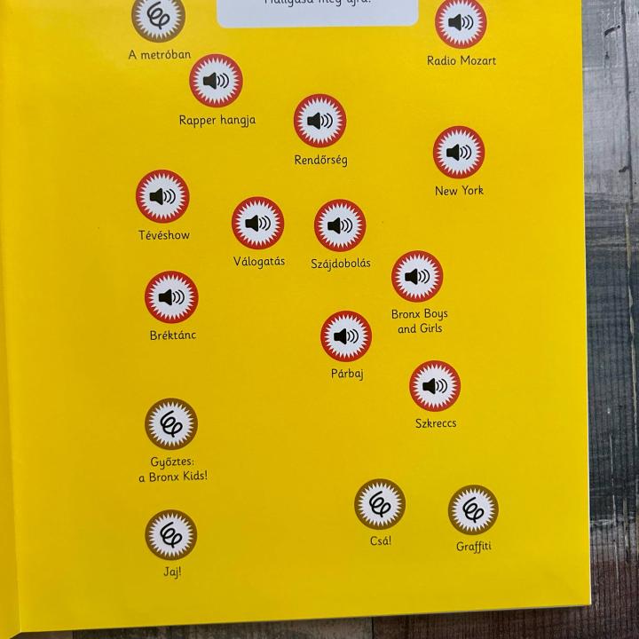 Pepe és a hiphop - Zenélő könyv