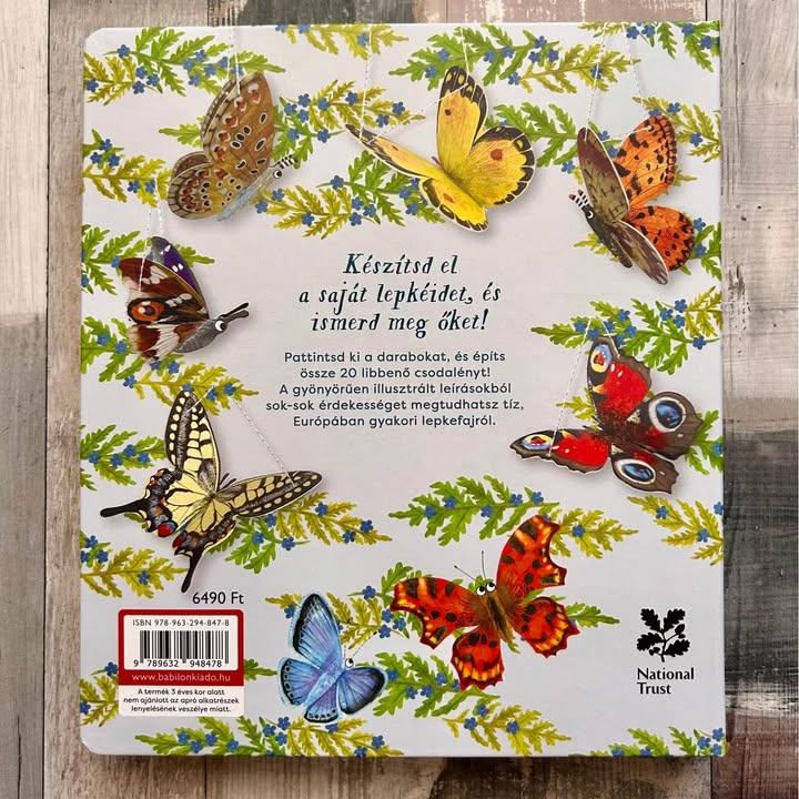 Vadonatúj Pillangót szárnyáról