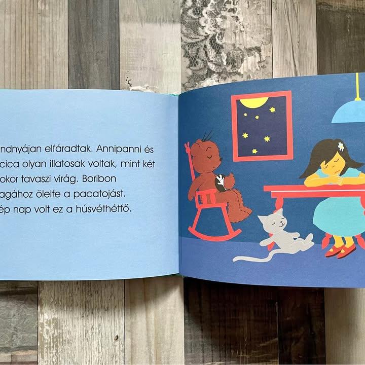 Boribon tojást fest